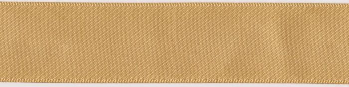 24mm Old Gold Double Sided Satin Ribbon