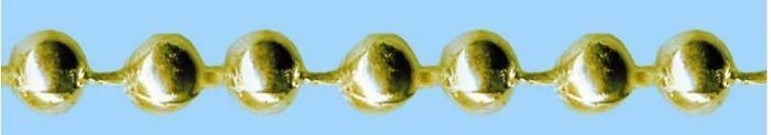 3mm Gold Pearl Trim (x 2 metres)