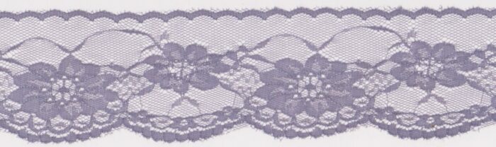 50mm Blue Grey Nylon Lace Edging (x 5.2 metres)