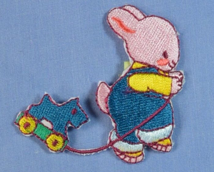 Bunny with Toy Motif