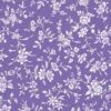 Lavender Fields: Margaux Small Flower Purple Cotton Fabric (per metre)