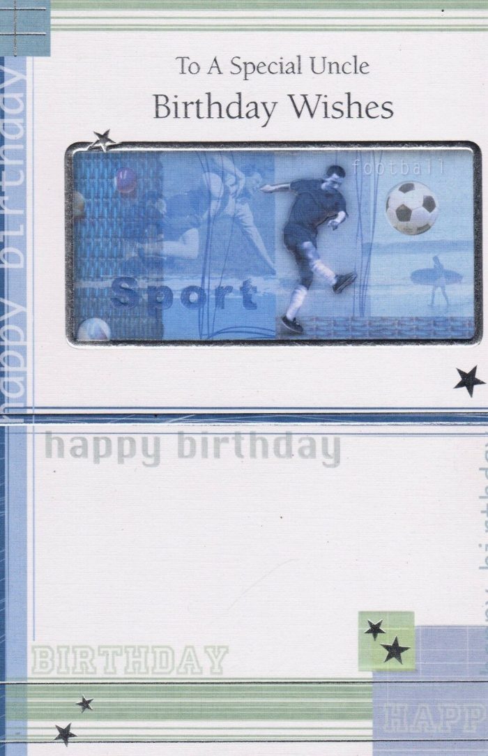 To A Special Uncle Birthday Wishes Greeting Card