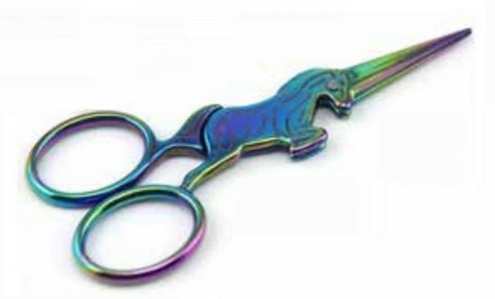10cm Rainbow Unicorn Scissors