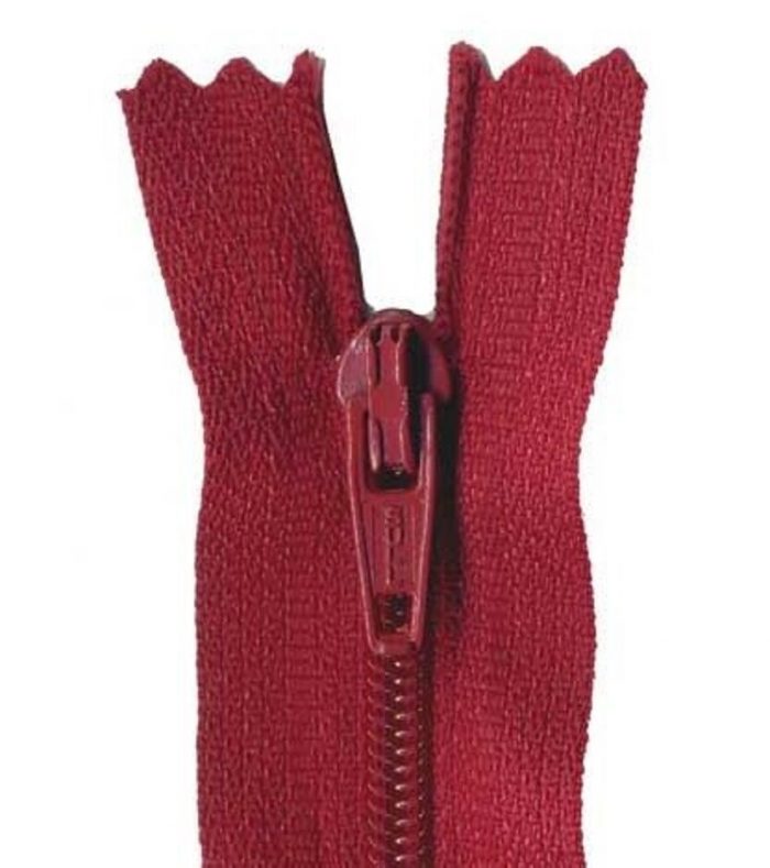 18cm Wine Dress Zip