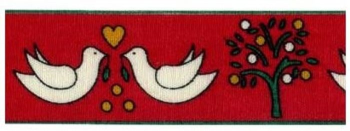 30mm Christmas Ribbon #2 (per metre)