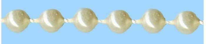 4mm Cream Pearl Trim (x 1.1 metres)