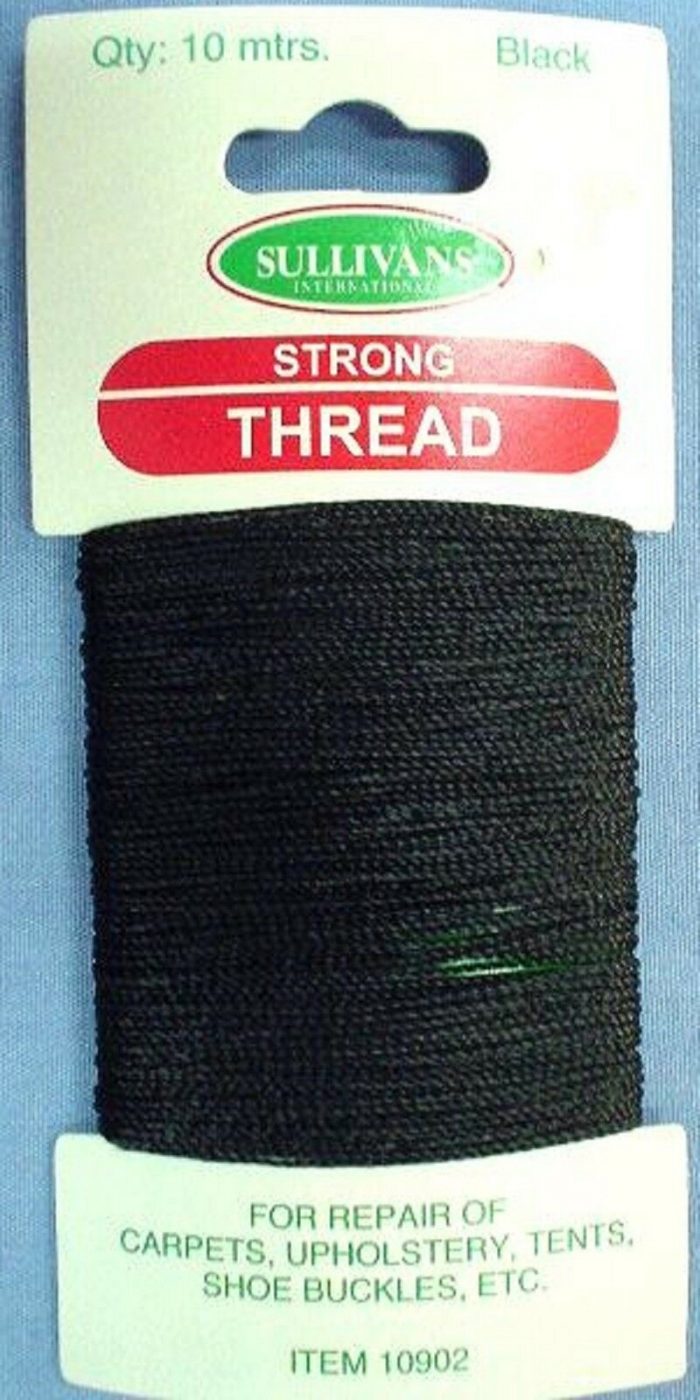 Black Strong Nylon Thread