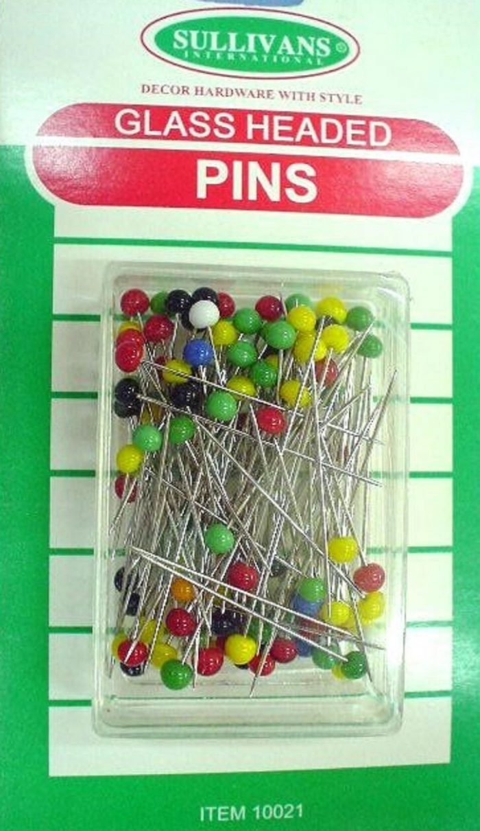 Glass Headed Pins