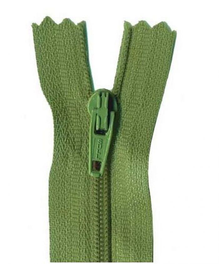 20cm Soldier Green Dress Zip