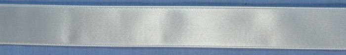 25mm White Single Sided Satin Ribbon