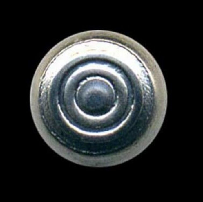 5mm Silver Star Studs - Loose (x 10 studs)