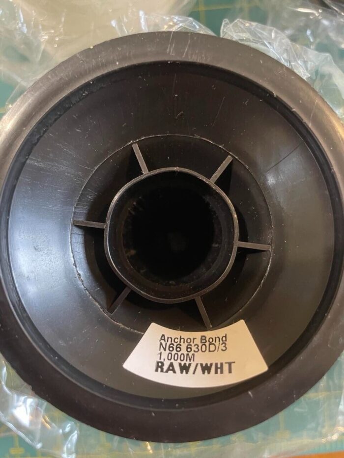 Anchor Bond Raw White Nylon Bonded 13 Industrial Thread 1000m