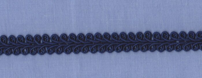 9mm Navy Blue Gimp Braid