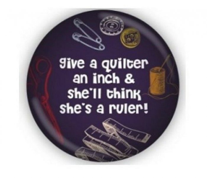 50mm Sewing Themed Glass Magnets (Various Designs)