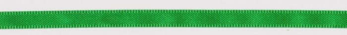 6mm Green Single Sided Satin Ribbon (x 7.95 metres)