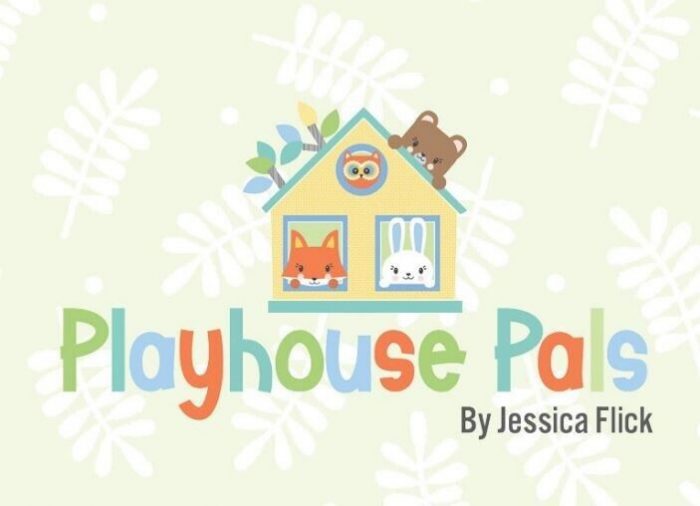 Playhouse Pals: Happy Owl Turquoise/Lime Cotton Fabric 110cm wide (per metre)