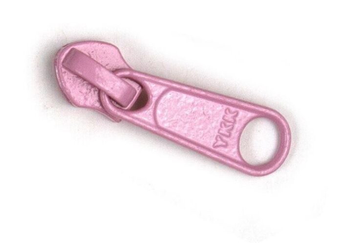 YKK Zipper Pulls Musk Pink Green (Size #5)