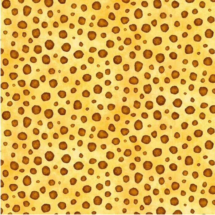Jungle Paradise Marks the Spot Cheetah Cotton Fabric 110cm wide (per metre)
