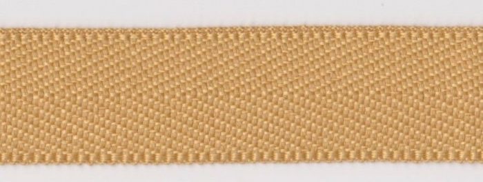 22mm Saffron Polyester Herringbone Twill Tape (x 200 metres)