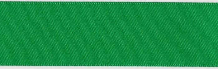 24mm Emerald Double Sided Satin Ribbon