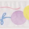 40mm Blue / Pink / Mauve / Yellow Organza Ribbon