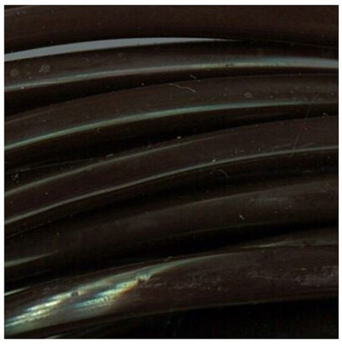 6mm Crafty Bitz Chocolate Brown Plastic Tubing (per metre)