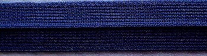 20mm Navy Blue Polyester Fold Over Braid (x 1.65 metres)