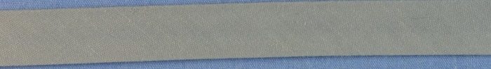 12mm Grey Polycotton Bias   (x 2 metres)