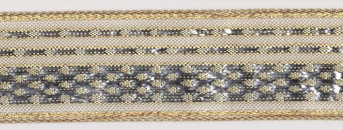 36mm Gold Fancy Ribbon