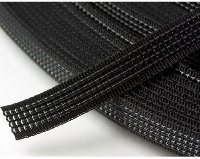 6mm Black Uncovered Polyester Boning (per metre)