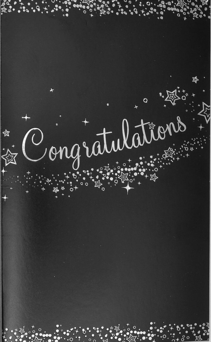 Congratulations Card Printed in Australia #2