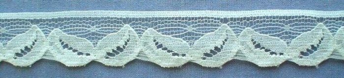 15mm Cream Flat Lace (x 2 metres)