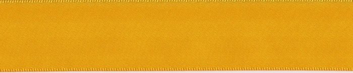 3mm Deep Gold Double Sided Satin Ribbon (x 2 metres)