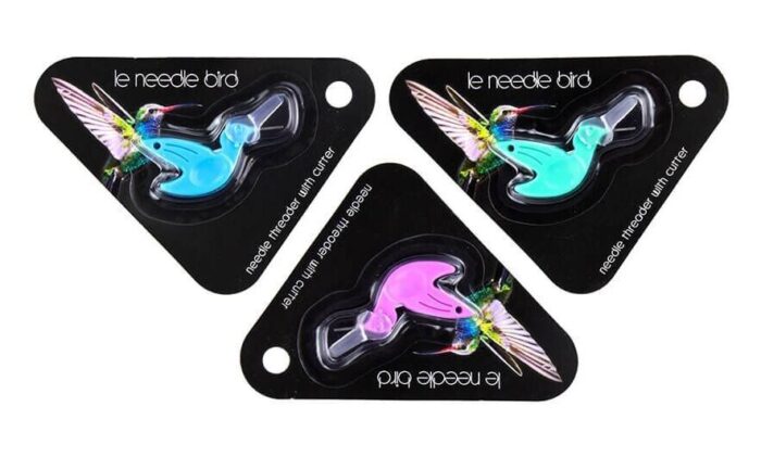 Green Hummingbird Needle Threader