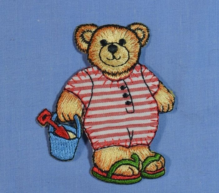 "Off to the Beach" Teddy Motif
