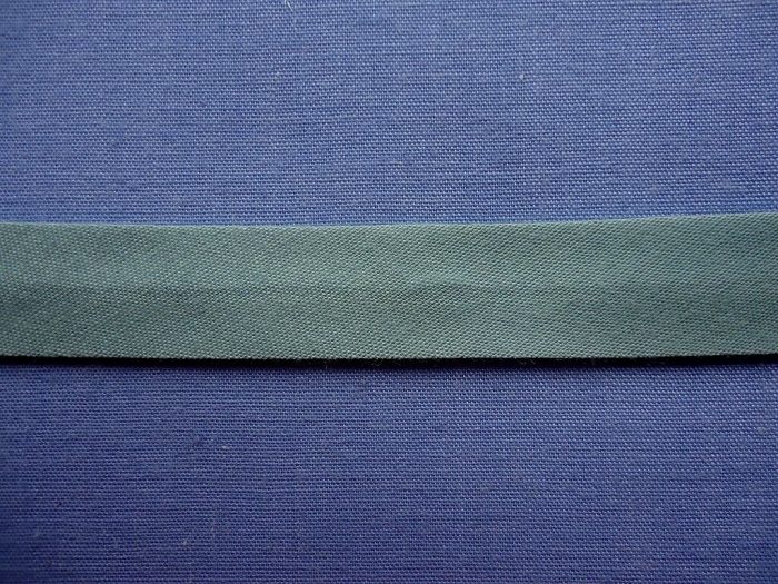 12mm Sage Polycotton Bias   (x 4 metres)