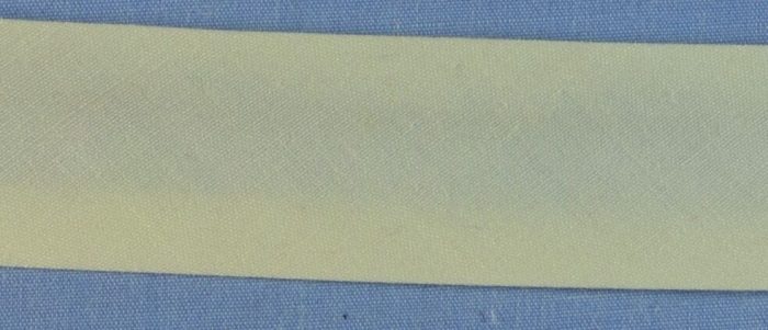 25mm Cream Polycotton Bias   (x 2 metres)