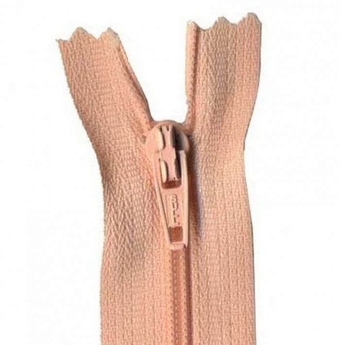 30cm Peach Dress Zip
