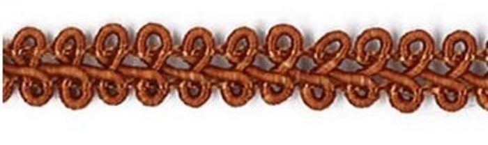 6mm Old Gold Gimp Braid (per metre)