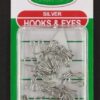 Sullivans Silver Hooks and Eyes Size 2 (11mm)