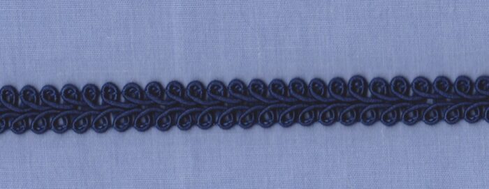 9mm Navy Blue Gimp Braid (x 1.8 metres)