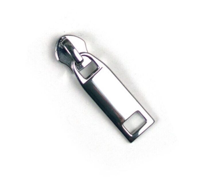 Zipper Pulls Silver - Rectangle (Size #5) from VOODOO RABBIT