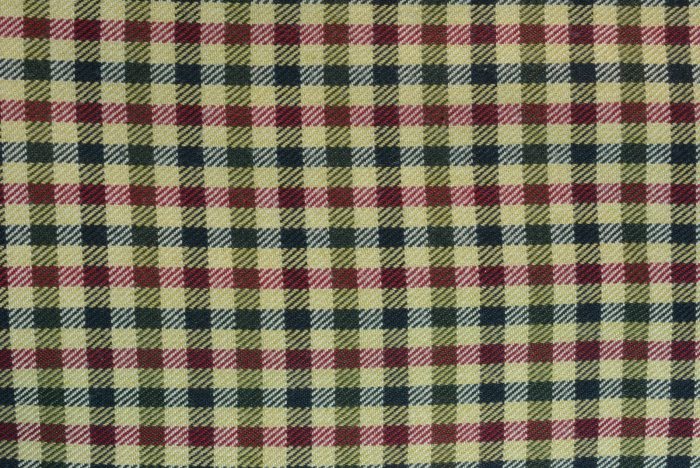 Olive / Navy / Maroon Checked Poly Viscose Fabric 150cm Wide (per metre)