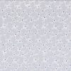 White Cutwork Lacquar Print Polycotton Fabric (115cm wide)
