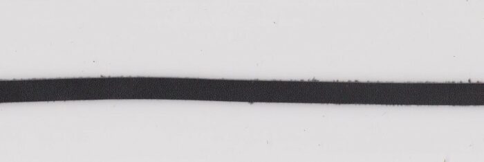 5mm Black Kangaroo Leather Lacing (per metre)