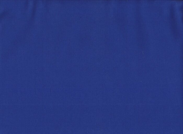 Royal Blue Cotton Drill Fabric 112cm Wide (x 0.9 metres)