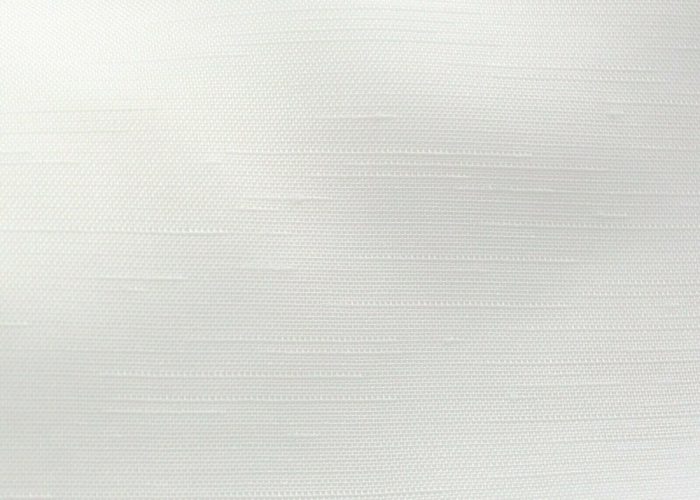 White Textured Polyester Curtain Fabric 300cm wide (per metre)